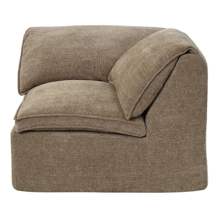 Almano - Modular Wedge - Light Brown Chenille ACME