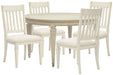 Newport - Extendable Round Dining Table Set Magnussen Furniture
