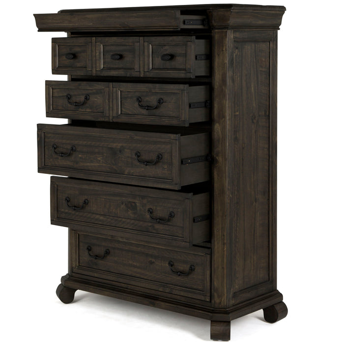 Bellamy - Drawer Chest - Peppercorn Magnussen Furniture