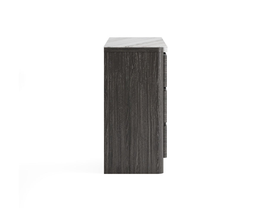 Keaton - Double Drawer Dresser - Black Magnussen Furniture