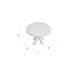 Goleta - Round Table - Black Noble House