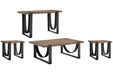 Bowden - Rectangular Cocktail Table Set Magnussen Furniture
