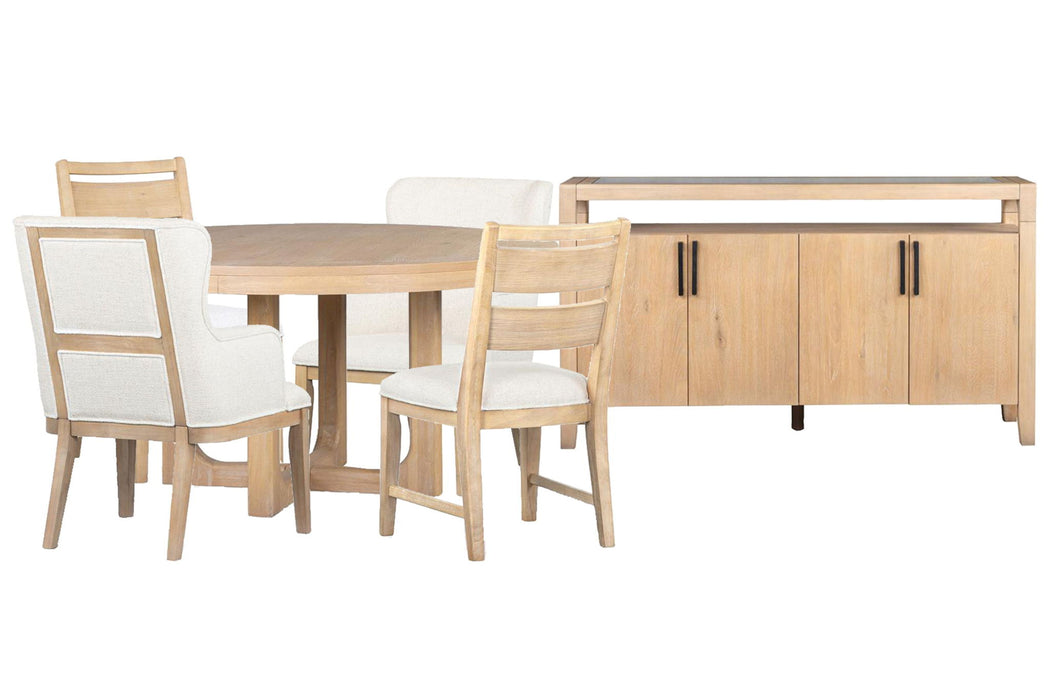 Somerset - Round Dining Table Set Magnussen Furniture