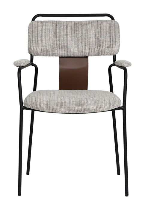 Couva - Dining Chair (Set of 2) - Gray Tweed Zuo Modern