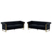 2 Piece Sofa Set With Tufted Back And Deep Seating Home Essentials