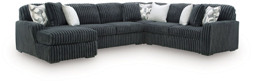 Midnight-Madness - Sectional - Gunmetal Signature Design by Ashley®