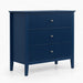 Fluted 3 Drawer Nightstand With Soft Close Slides Home Essentials