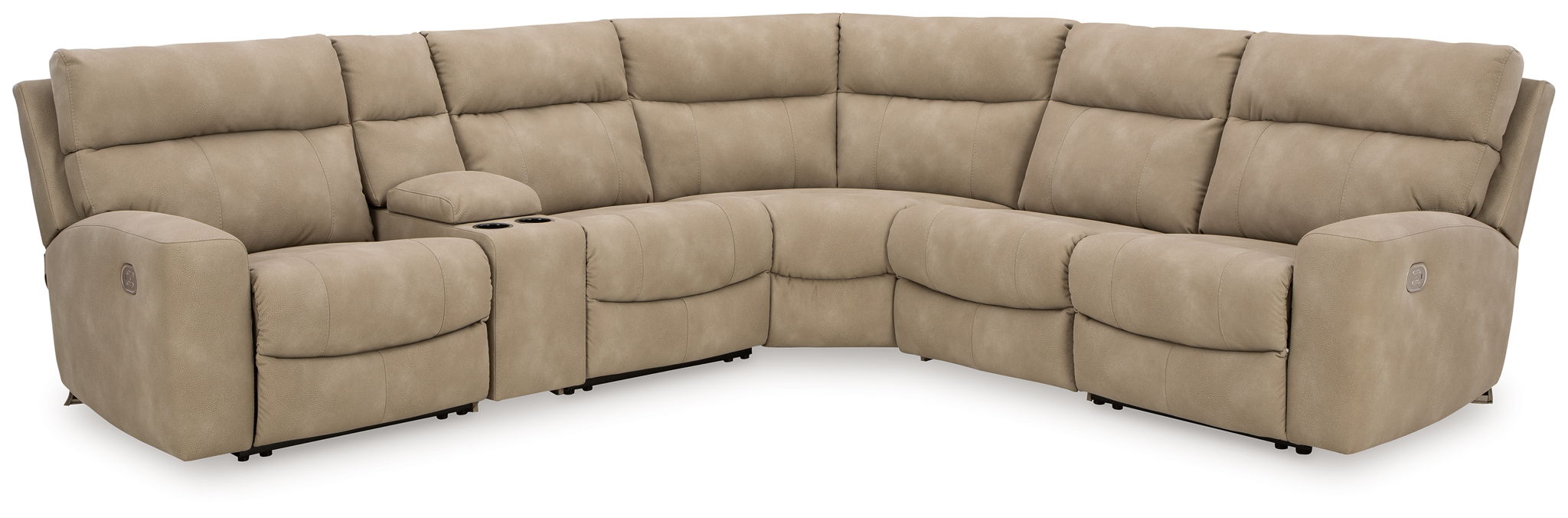 Next-Gen Durapella - 6 Piece Reclining Sectional Signature Design by Ashley®