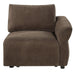Theodore - Modular Right Facing Arm Chair - Brown Chenille ACME