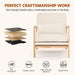 Upholstered Living Room Chair Home Essentials
