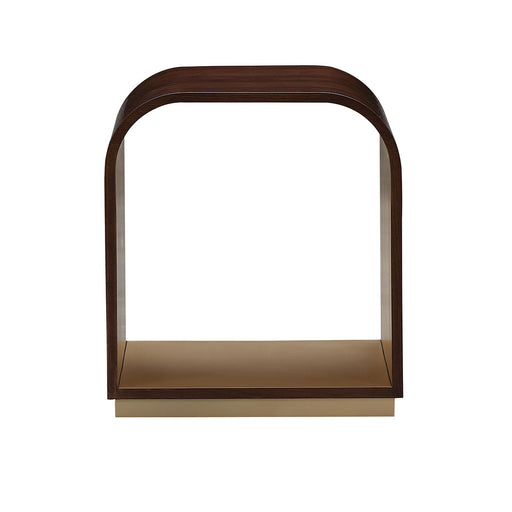 Houston - End Table - Walnut Michael Amini