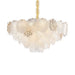 Michael Amini Lighting - Almara 18-Light Frosted Glass Chandelier - Frost / Gold Michael Amini