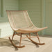 Outdoor Rocking Chair - Beige Noble House