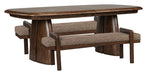 Belville - Extendable Trestle Dining Table Set Magnussen Furniture