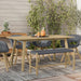 Dahlia - Outdoor Indoor Contemporary Bench Simpli-Home