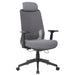 High Back Breathable Ergonomic Office Chair With Adjustable Headrest & 5D Armrest, Height Adjustable Swivel - Antique Gray Home Essentials