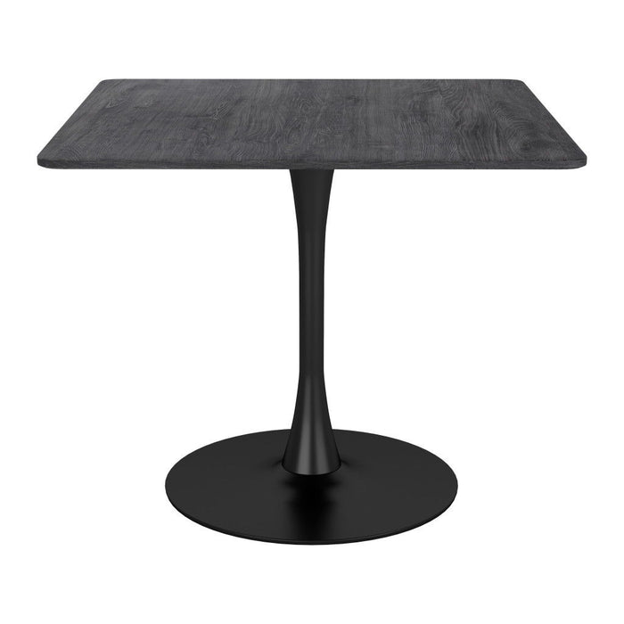 Steel Dining Table - Black