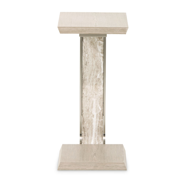 Lotus Bay - C-Shaped Accent Table - Sand