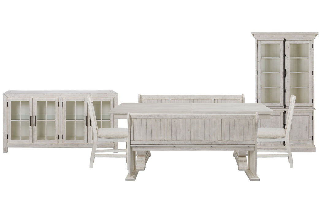 Bronwyn - Extendable Rectangular Dining Table Set Magnussen Furniture