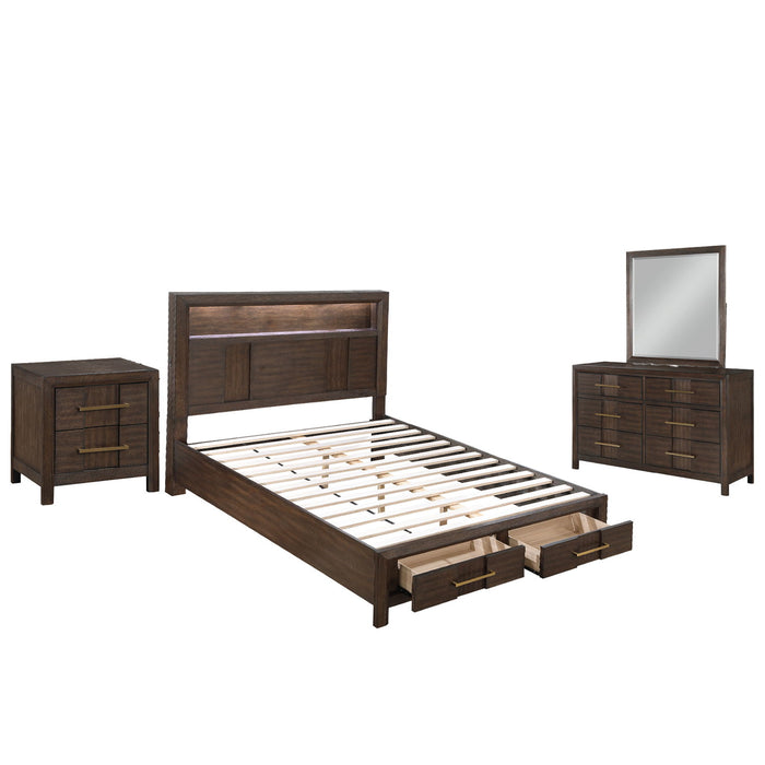 Kenzo - Storage Bedroom Set Matrix Furniture Group