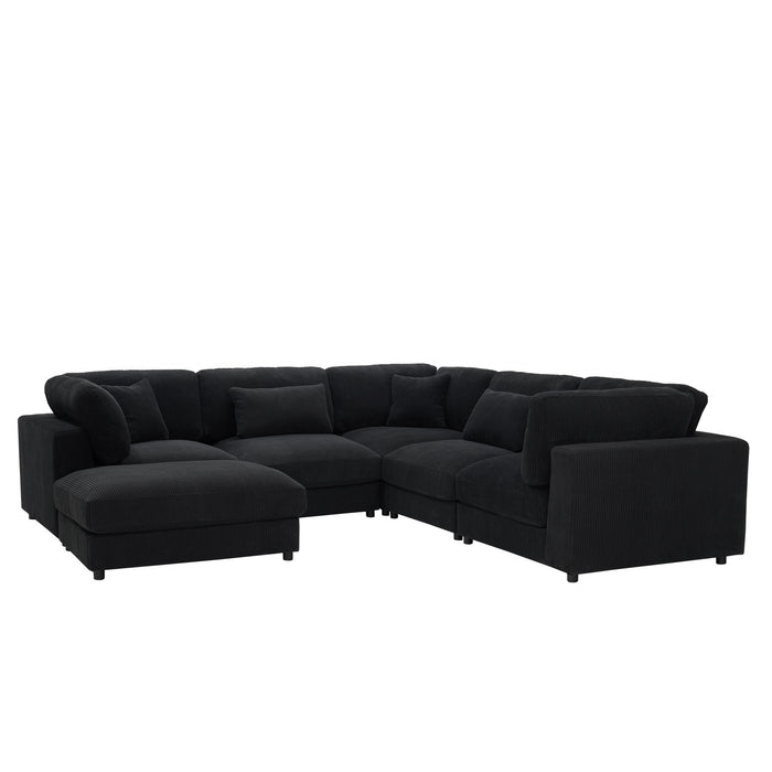 Upholstered Modular Sectional & Custom Configuration Home Essentials