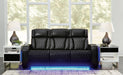 Boyington - 2 Pc. - Power Reclining Sofa And Loveseat - Black Signature Design by Ashley®