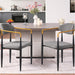 Modern Upholstered Dining Chair With Accented Armrests (Set of 2) Home Essentials