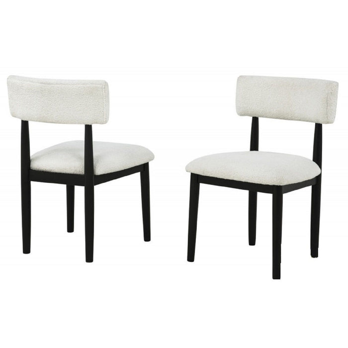 Contemporary Upholstered Dining Chairs (Set of 2) Home Essentials