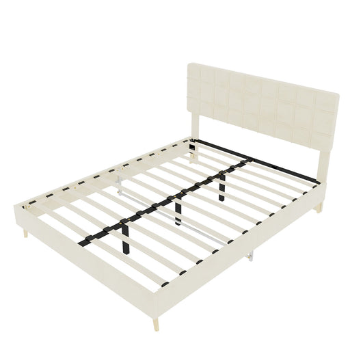 Yungan Lingge Minimalist Soft Pack Headboard Bed Home Essentials