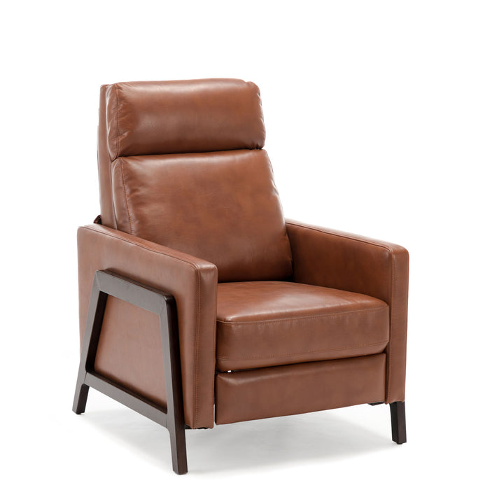 Madeline - Push Back Recliner - Caramel