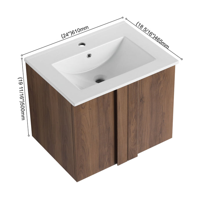 Floating Bathroom Vanity With Sink Combo Home Essentials