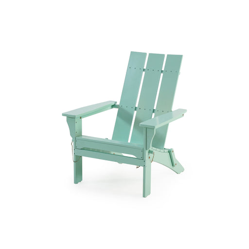 Aurascape - Outdoor Comfort Foldable Adirondack Chair Noble House