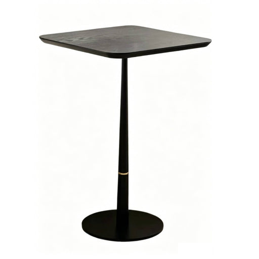 Modern Square Coffee Table And Computer Desk - Black / Gold Home Essentials