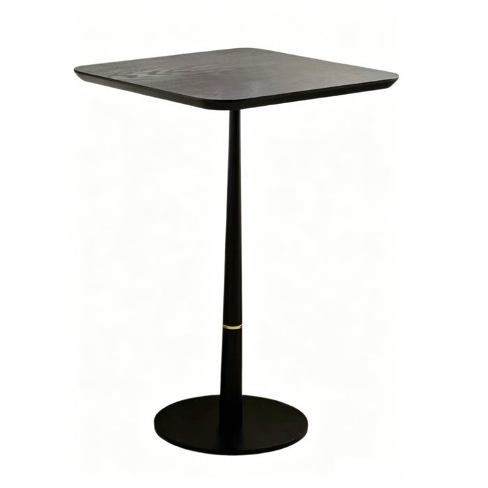 Modern Square Coffee Table And Computer Desk - Black / Gold Home Essentials