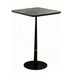 Modern Square Coffee Table And Computer Desk - Black / Gold Home Essentials