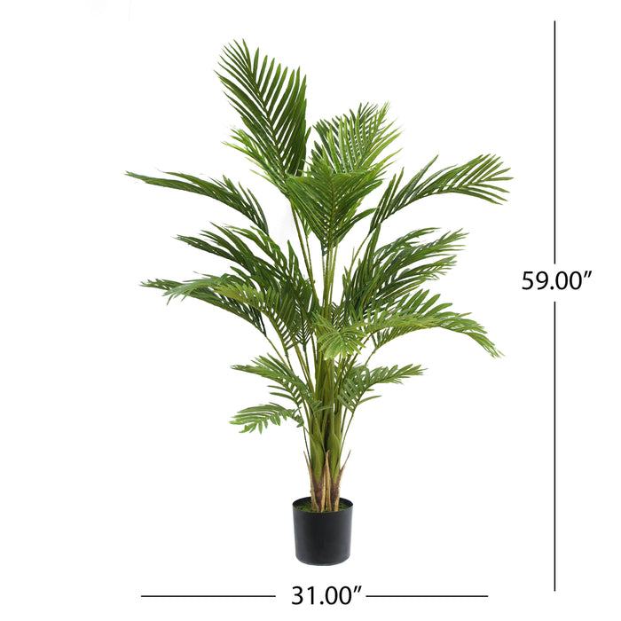 Artificial Palm Tree - Green - Iron / Plastic