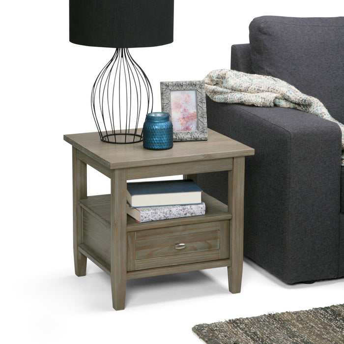 Warm Shaker - End Table Simpli-Home