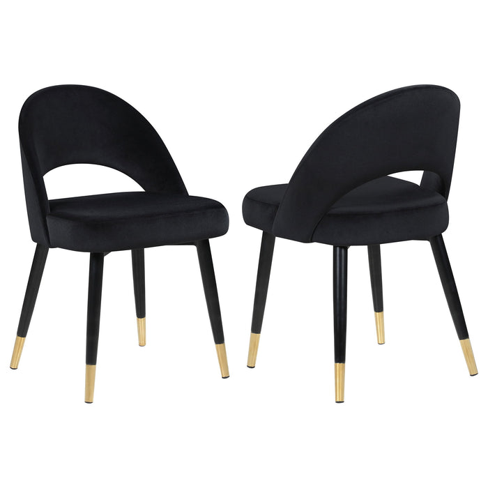 Arched Back Dining Chairs (Set of 2) Furniture Max