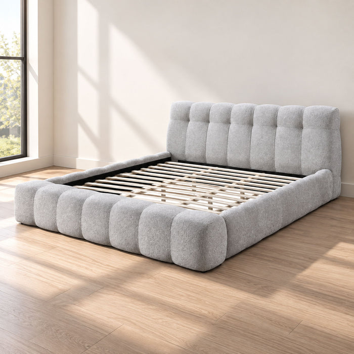 Hannah - Queen Bed - Gray Home Essentials