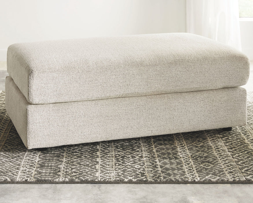 Soletren - Oversized Accent Ottoman - Stone Signature Design by Ashley®
