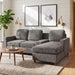 L - Sectional Sofa With Reversible Chaise Hearth and Haven