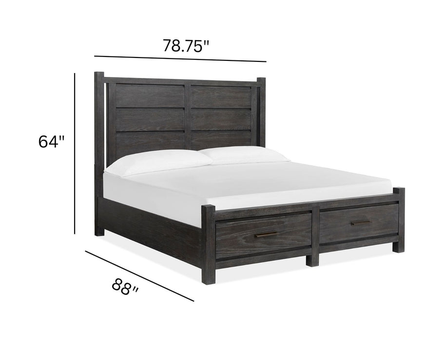 Plum Creek - Panel Storage Bed Magnussen Furniture