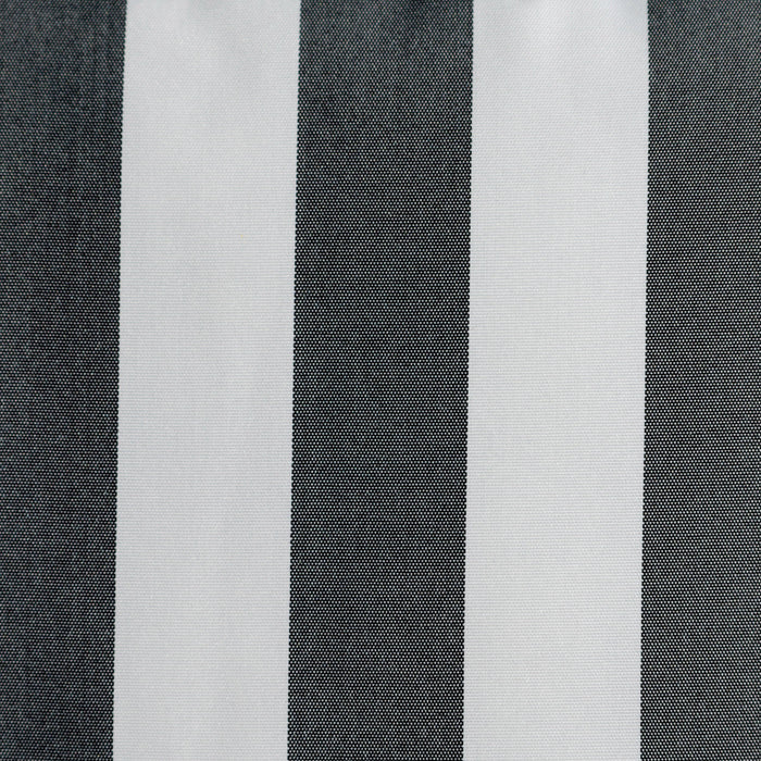 Coronado - Stripe Rectangular Pillow - Black