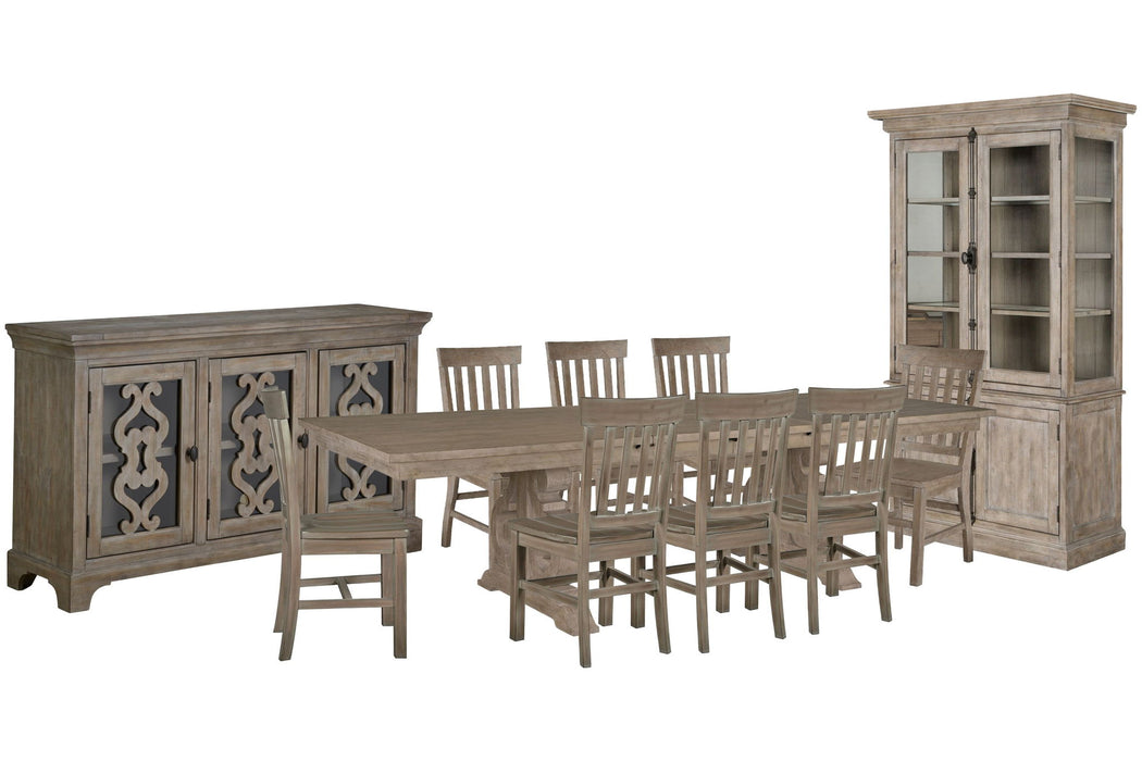Tinley Park - Extendable Rectangular Dining Table Set Magnussen Furniture