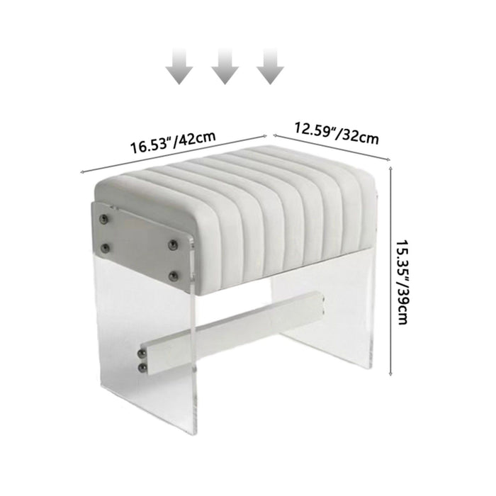 Stool - White Home Essentials