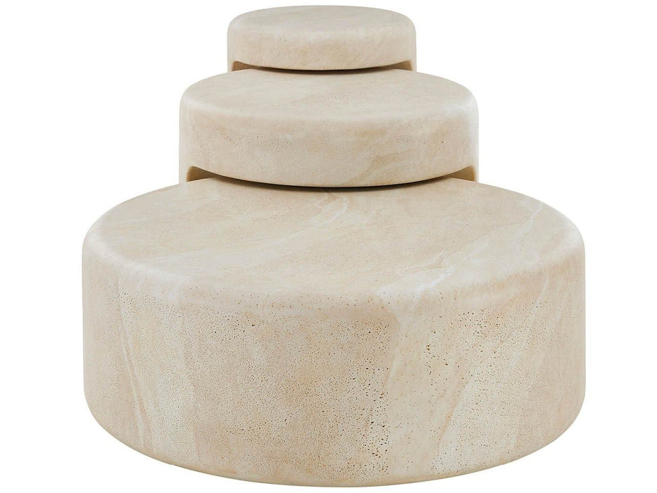Modern / Mist & Veil - Nimbus Nesting Tables - Beige Universal Furniture