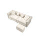 3 In 1 Convertible Sleeper Sofa Bed With Movable Ottoman Home Essentials