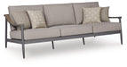 Ocean Beach - Sofa With Cushion - Gray Signature Design by Ashley®