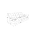 Liam - Console Reclining Loveseat Global Furniture USA