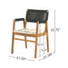 Outdoor Rustic Patio Acacia Bistro Set With Cushions Noble House